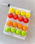 Beo Balls – 4×4 Bälle (Grün, Gelb, Rot & Orange)