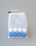 Beo Balls – 2×4 Bälle (Weiß & Blau)