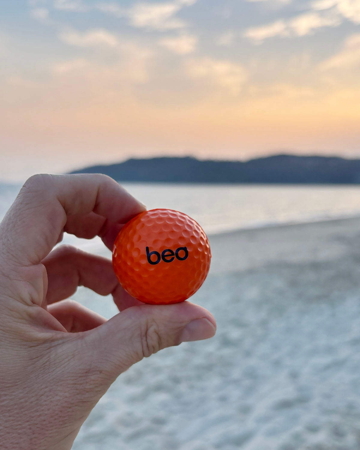 Beo Balls – 2×4 Bälle (Weiß & Blau)